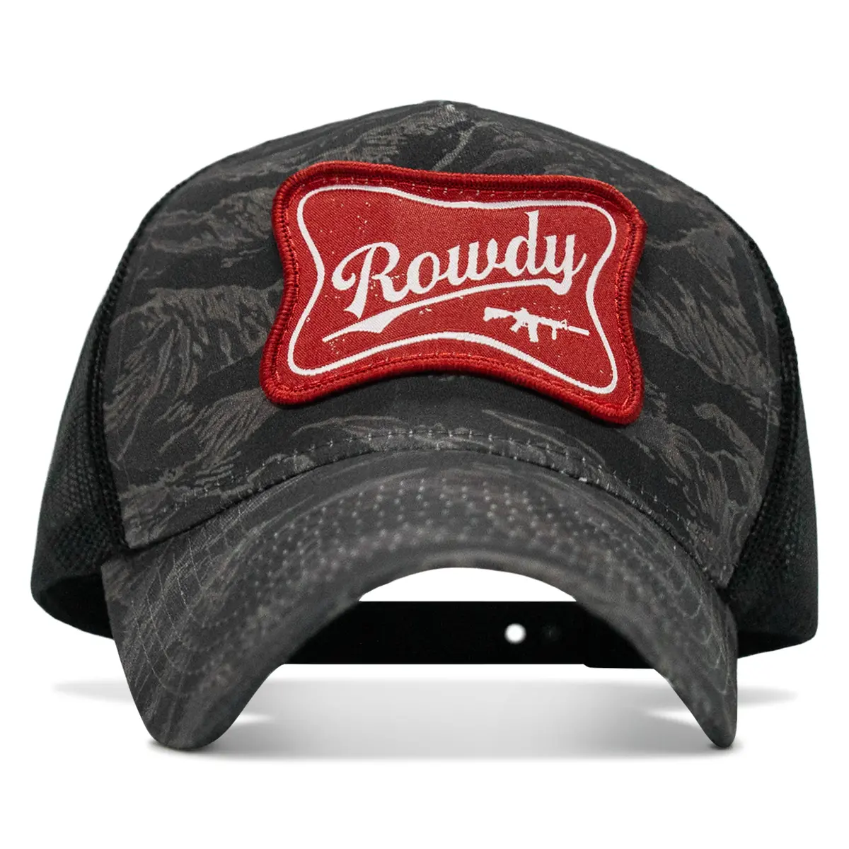 Rowdy Patch Five Panel Breacher Snapback Hat 1