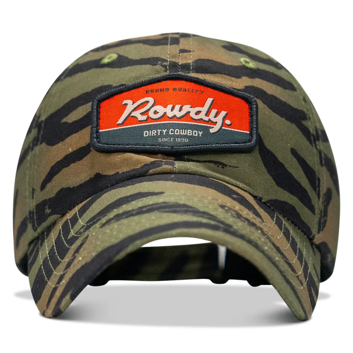 Rowdy Dirty Cowboy Patch Ripstop Tactical Hat 1