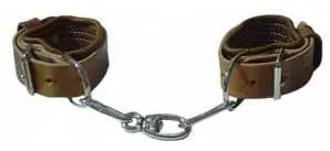Chain Hobble - Leather With Leather Lining 1