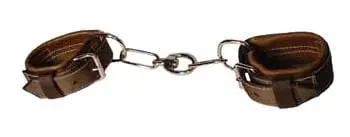 Chain Hobble - Nylon With Leather Lining 1