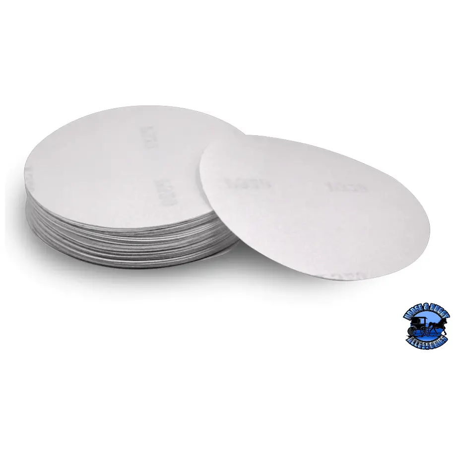 Renegade 5" Gold Hook & Loop (Velcro) Sanding Disks | Box Of 50 1