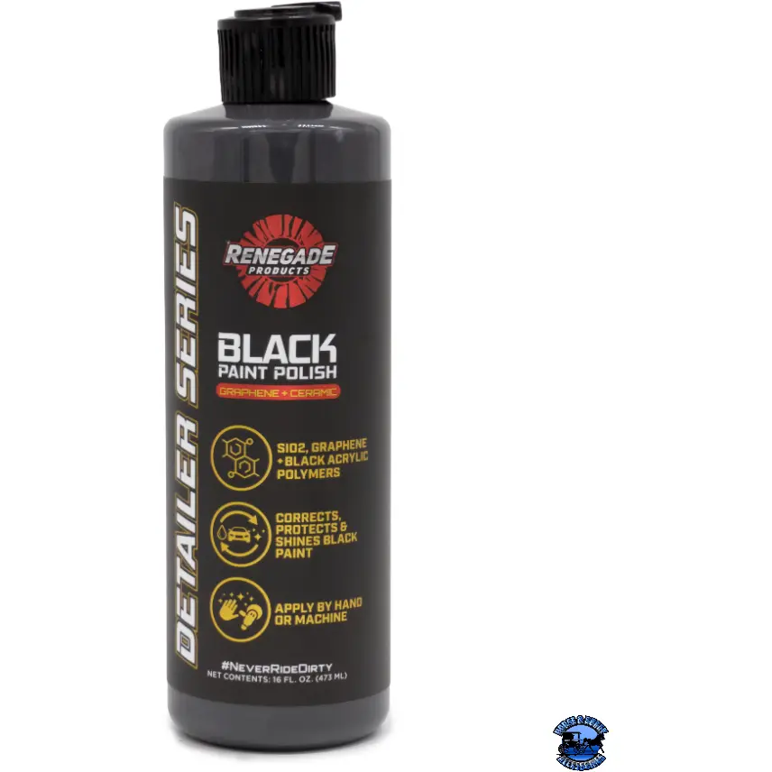 Renegade Graphene & Ceramic Black Paint Polish 16 Oz #Lfgrpgbp16 1