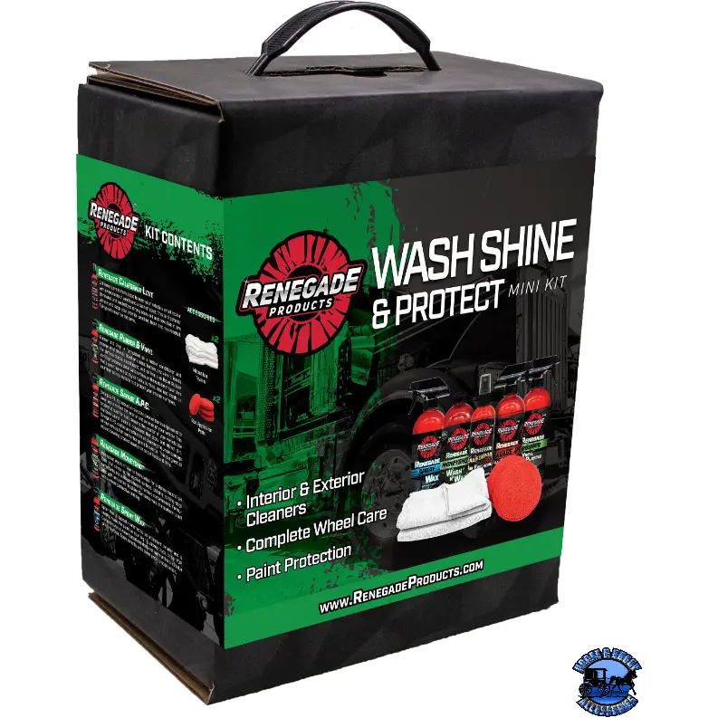 Renegade Wash, Shine, & Protect Mini Kit Rp-Lfgrpkr-Mk-Wash 1