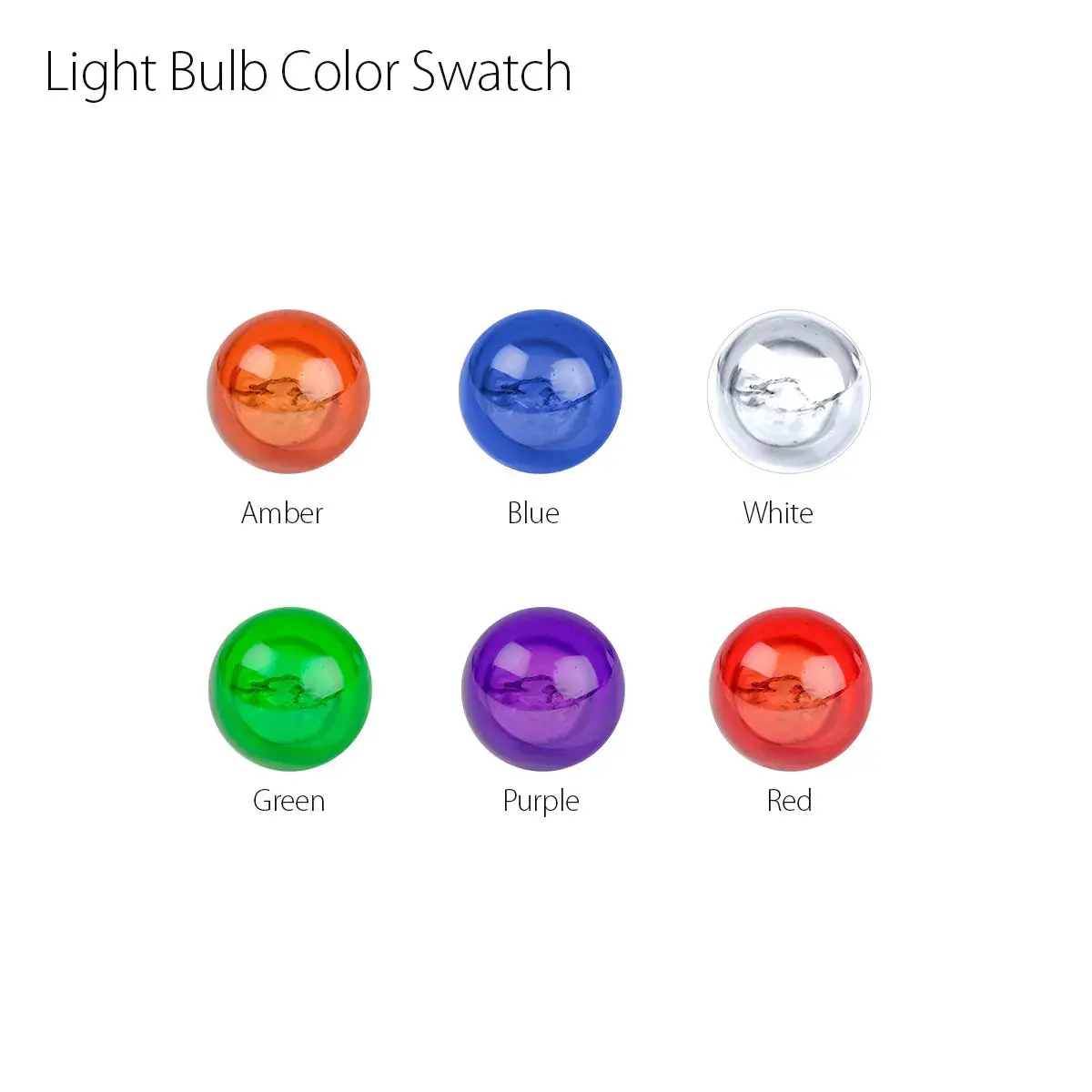 #1004 Miniature Replacement Light Bulbs (Choose Color) 1