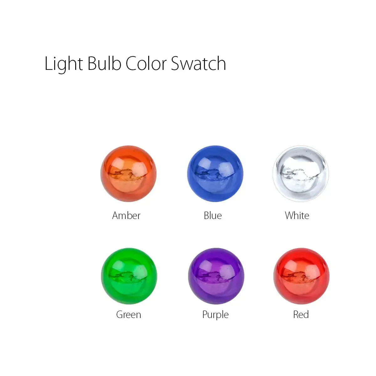 #3156 Miniature Replacement Light Bulbs (Choose Color) 1