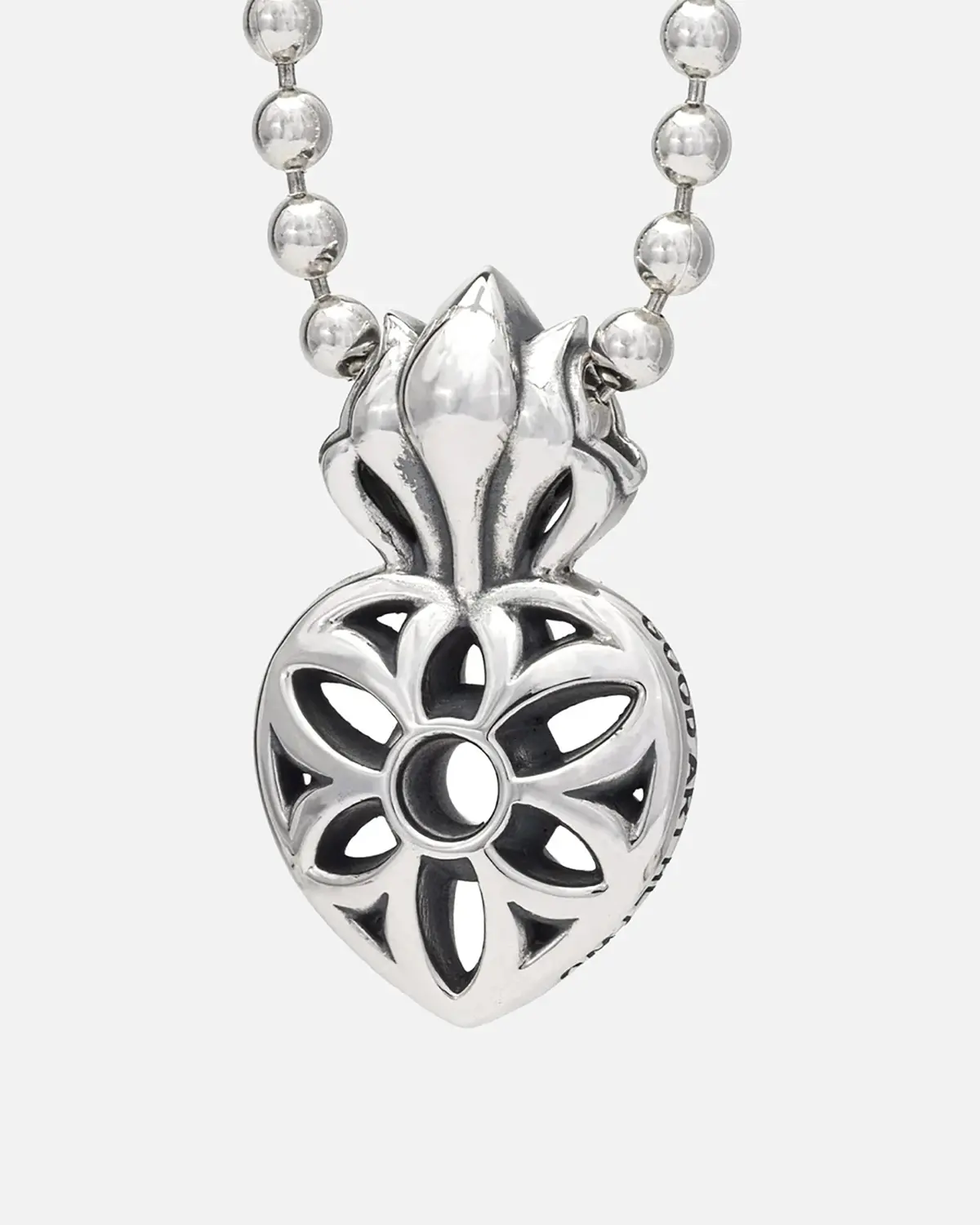 Good Art Hlywd Large Sacred Rosette Pendant - Sterling Silver 1