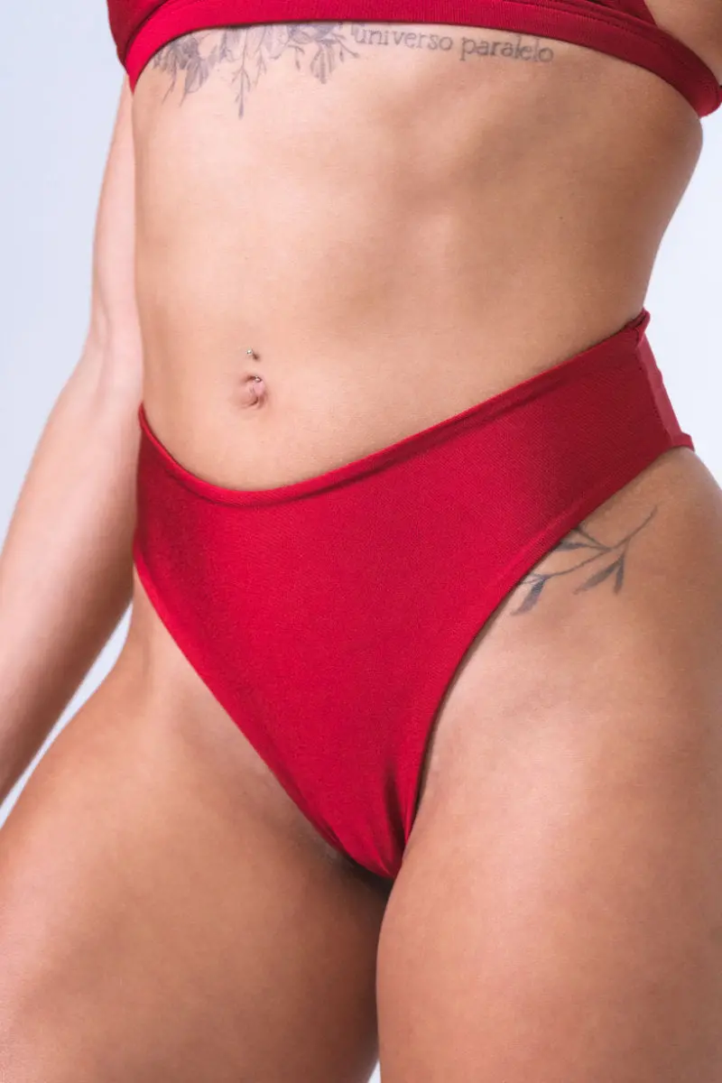 Sorte Serpent Bottoms - Poppy Red 1