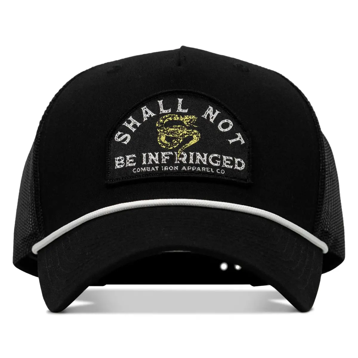 Shall Not Be Infringed Patch Rope Snapback Hat 1