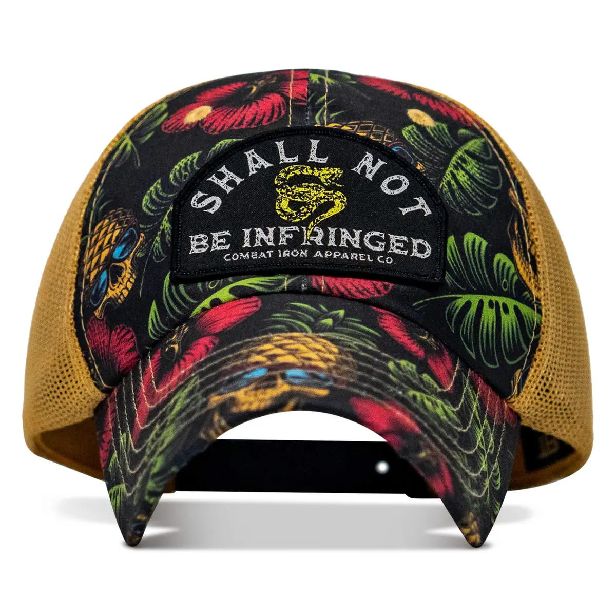 Shall Not Be Infringed Patch Tactical Ripstop Mesh Snapback Hat 3