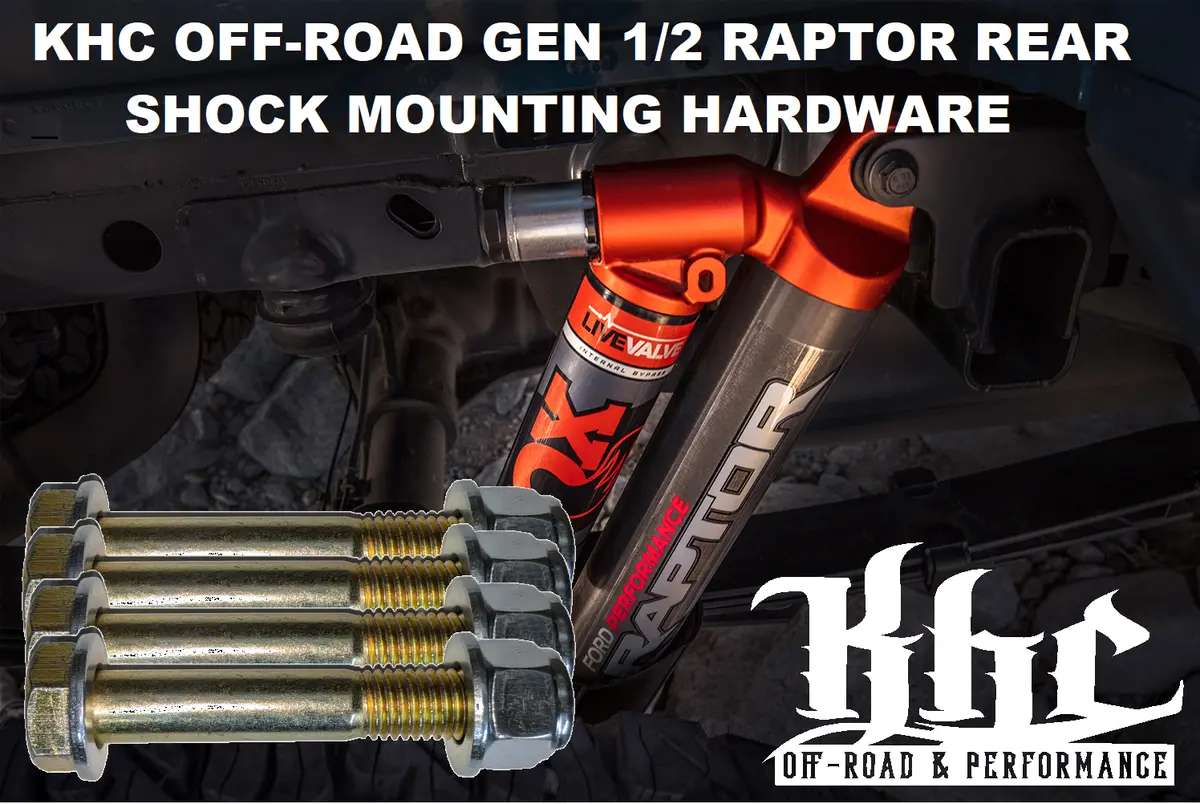 Khc Off-Road Ford F150 & Raptor Rear Shock Mouting Hardware 1