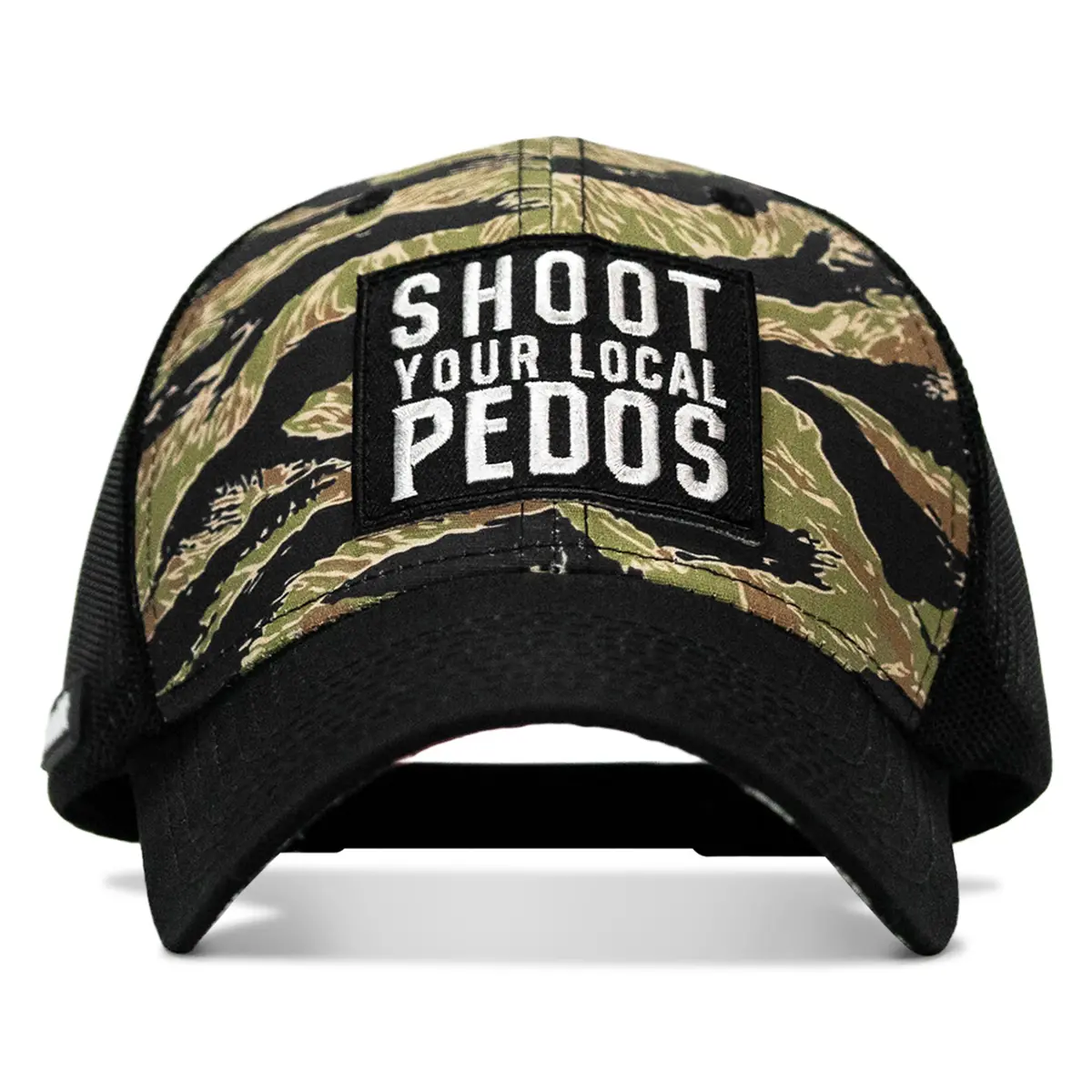 Shoot Your Local Pedos Patch Original Ripstop Snapback Hat 1