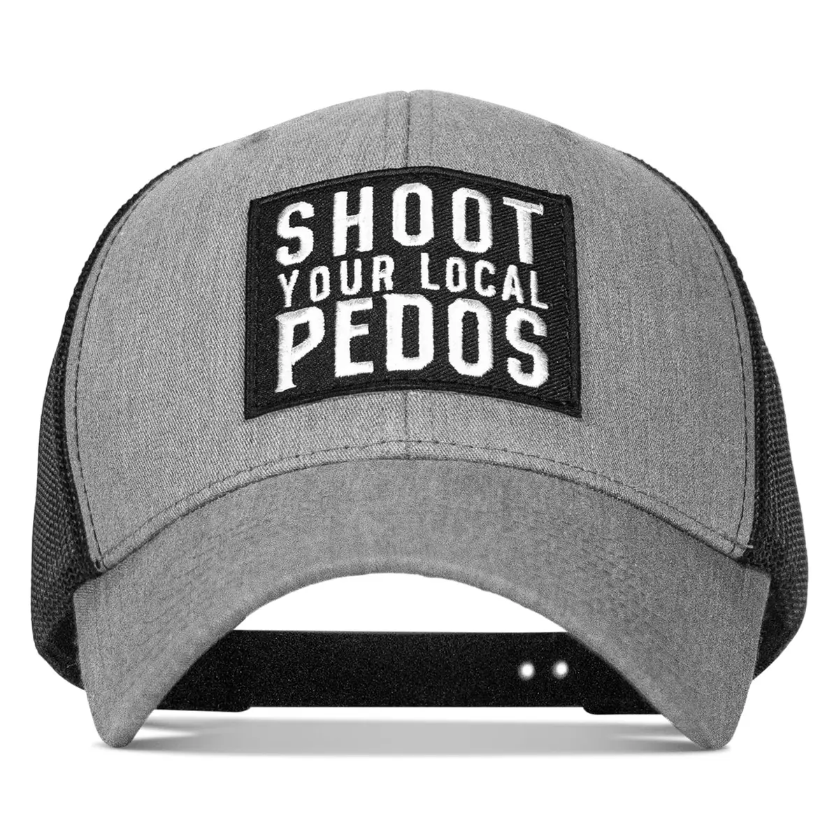 Shoot Your Local Pedos Patch Snapback 2