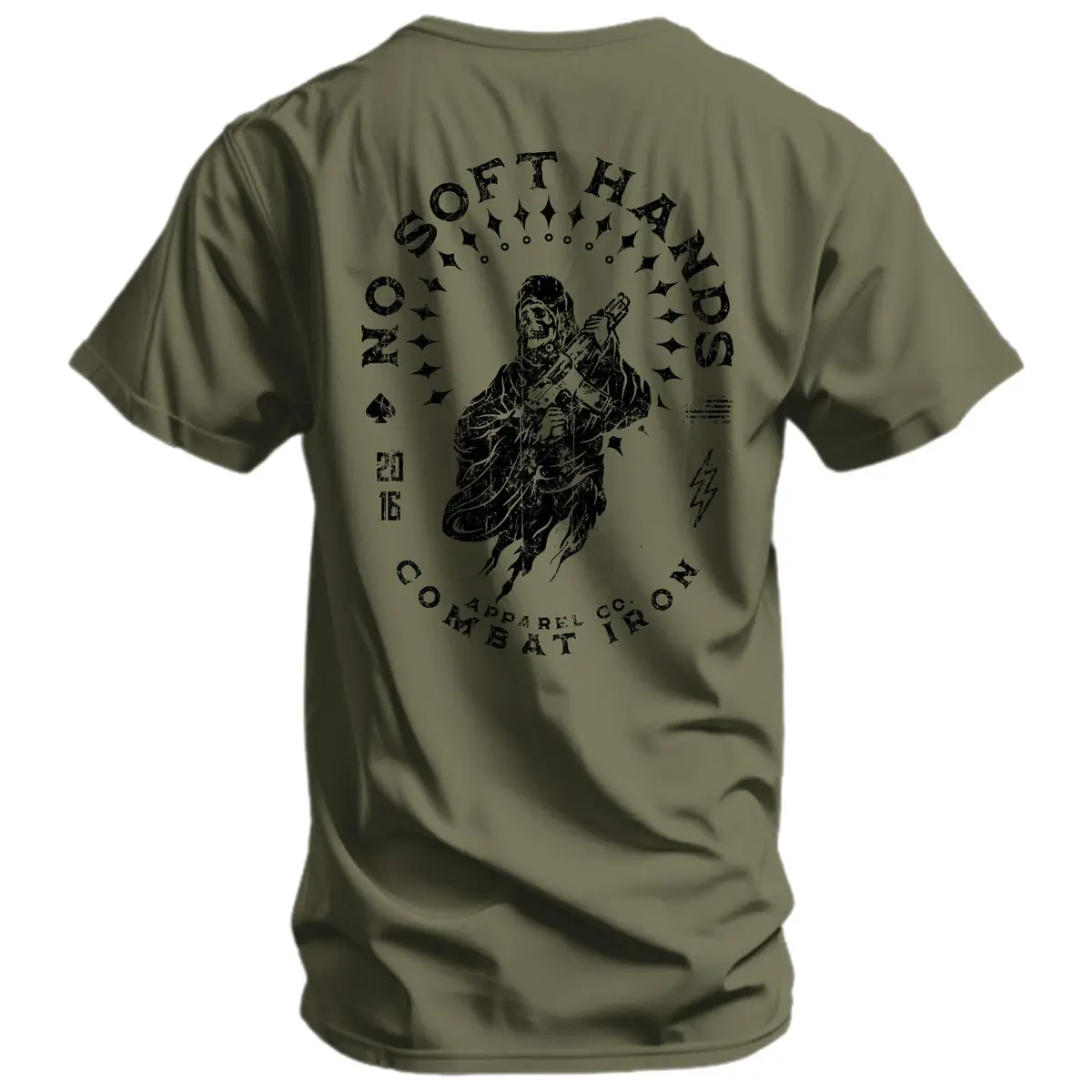 No Soft Hands Reaper Men's T-Shirt 3