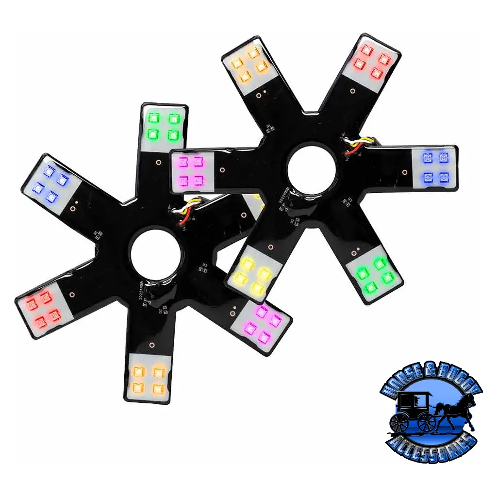 8″ Rgb Multi-Color Auxiliary Star Led Light Kit – 24 Diodes Tled-X1rgb 1