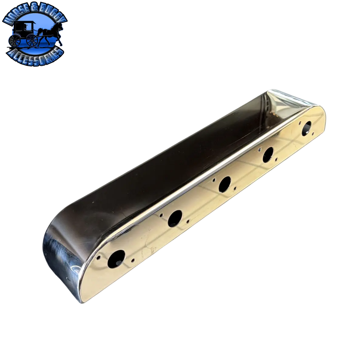 Stainless Filter Light Panel (5) Small M3 Style Light Holes Per Side #Ss-1077 1
