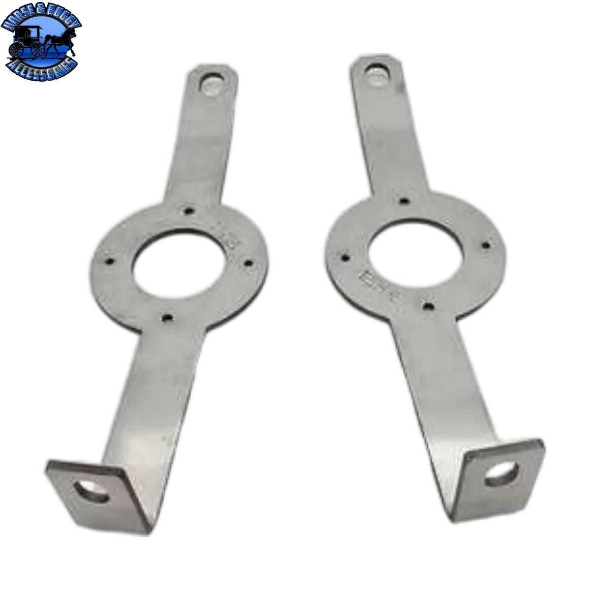 Ss-1204 Kenworth (20" Bumper) Lower Brace W/Watermelon Mount-Sold By The Pair 1