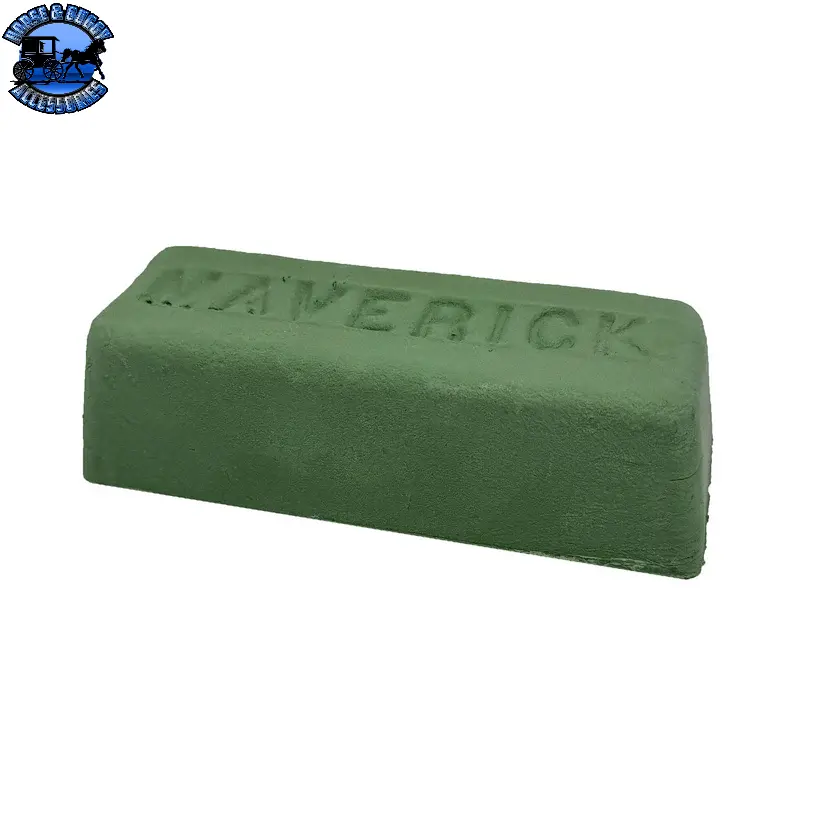 Cbmss311-Jbar Metal Polishing Compound Bar For Buffing Wheels (Junior Bar) (1/3 Size) True Green 1