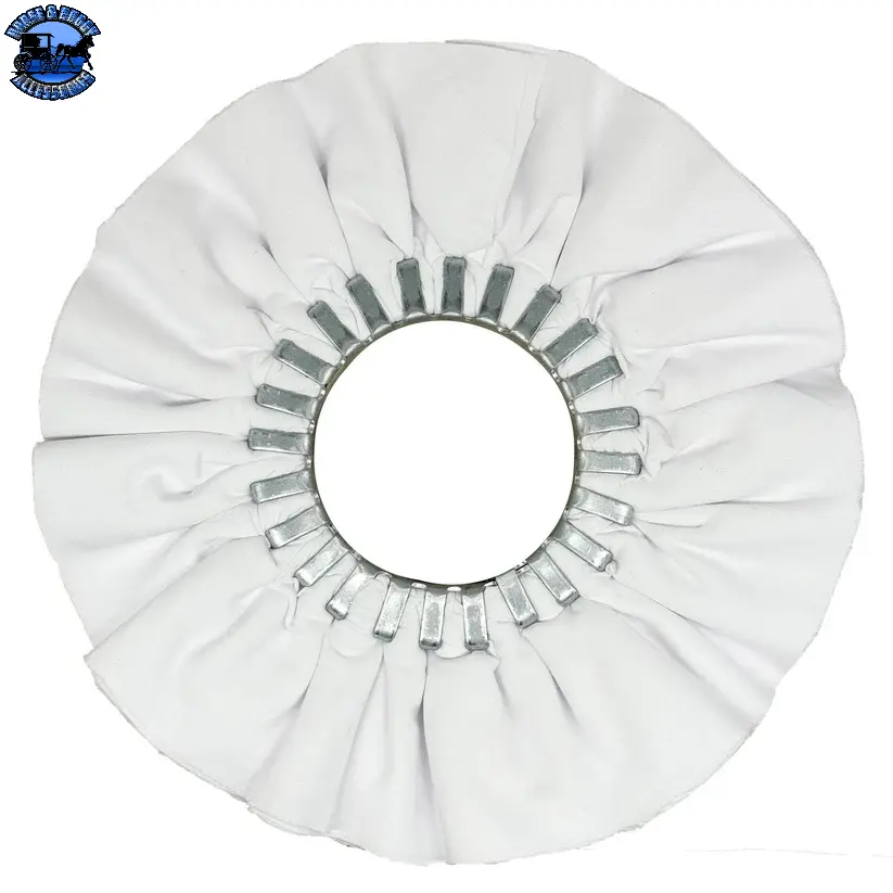 10" 20-Ply N5 Predator Airway Buffing Wheels (5 Pack) (Choose Color) (Choose Center Plate) 11
