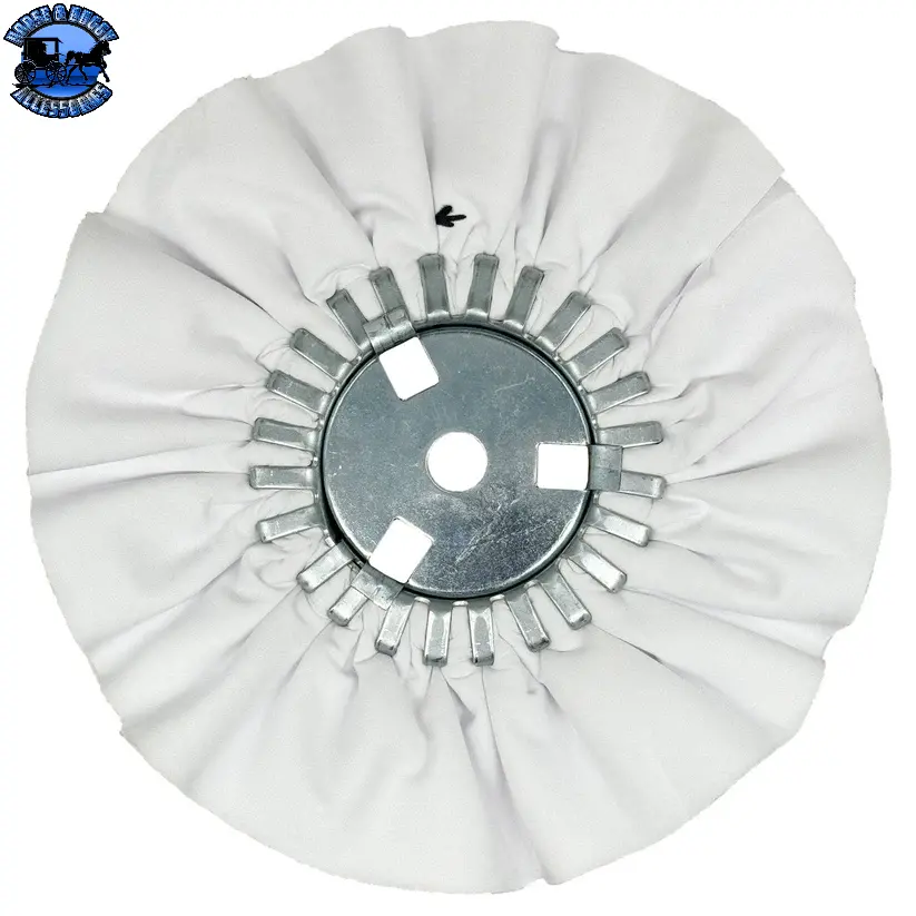 10" 20-Ply N5 Predator Airway Buffing Wheels (5 Pack) (Choose Color) (Choose Center Plate) 7
