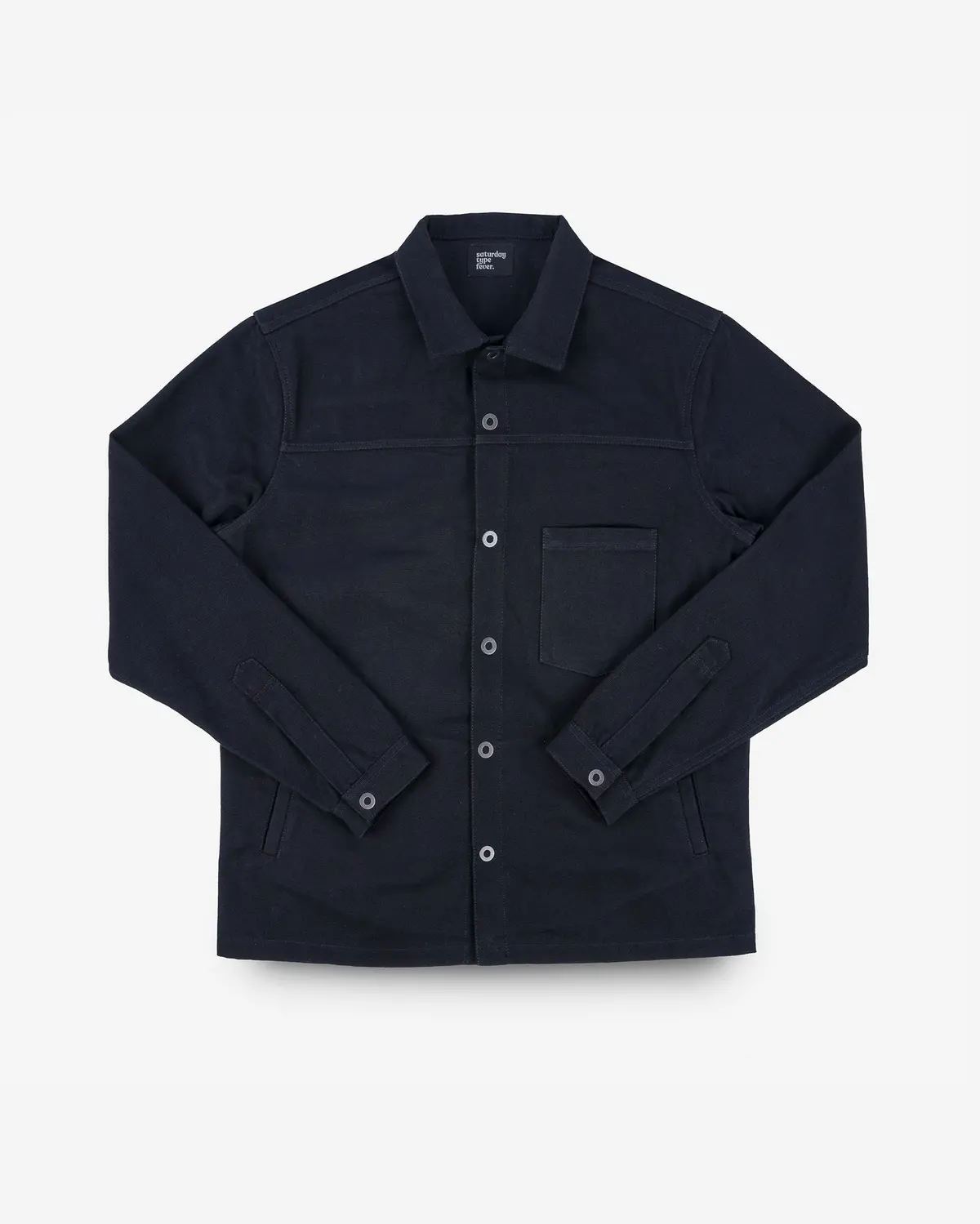 Stf 9Oz Cotton Cpo Shirt - Black 1