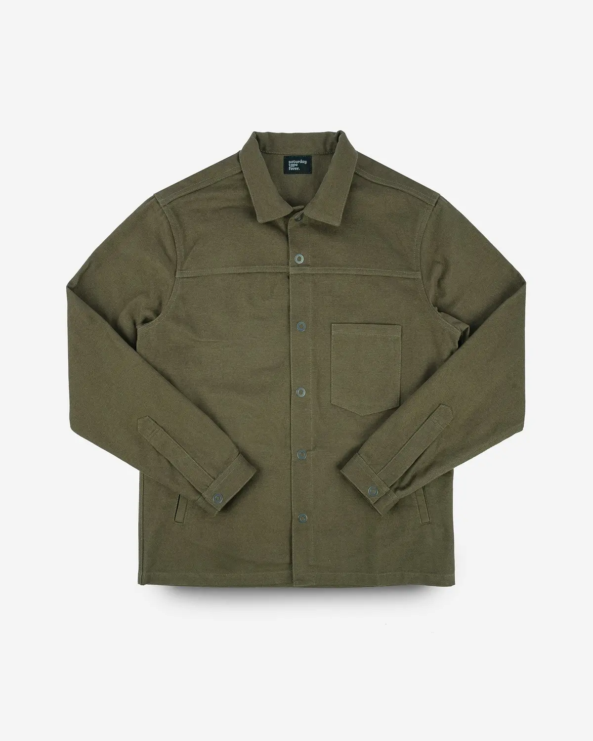 Stf 9Oz Cotton Cpo Shirt - Olive 1
