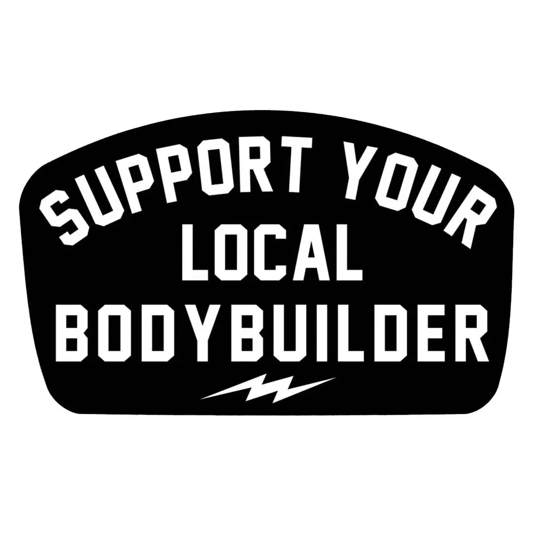 Support Your Body Builder Decal 1
