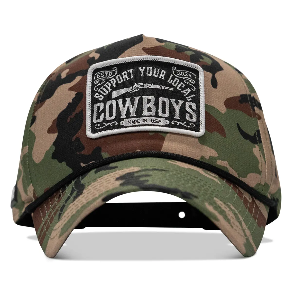 Support Your Local Cowboys Patch Weekender Snapback 1