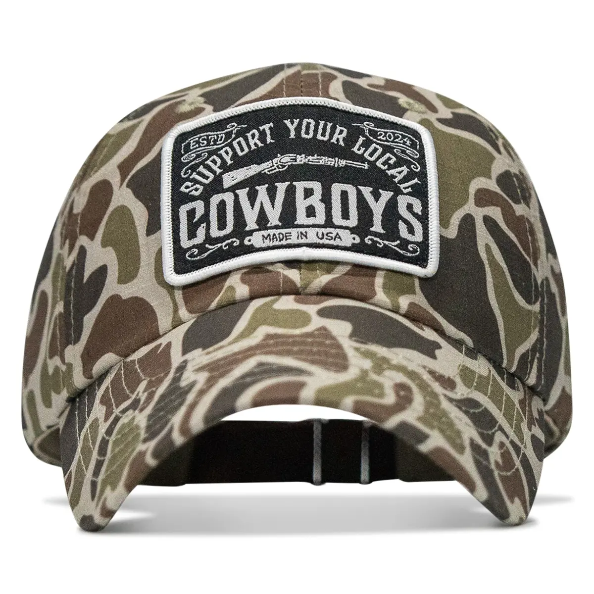 Support Your Local Cowboys Patch Ripstop Tactical Hat 1