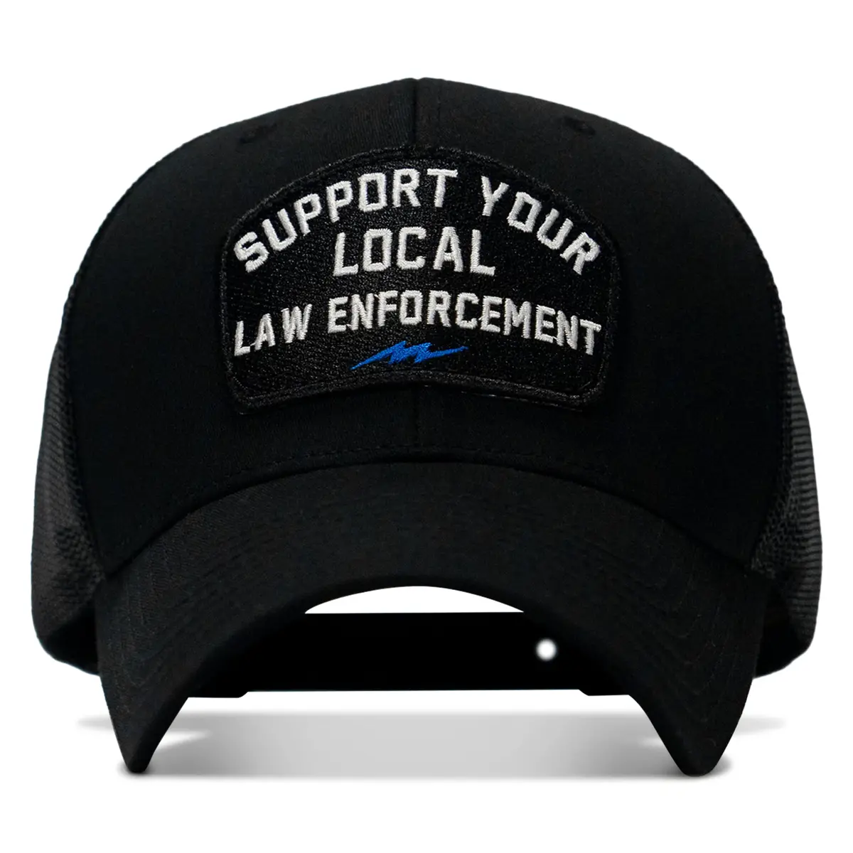 Support Your Local Law Enforcement Mid-Profile Snapback Hat 1