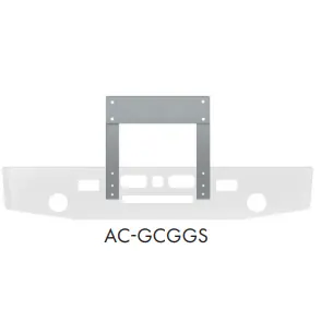 #Ac-Gcggs  R-600, R-700 Mack Grille Guard 12 Ga Stainless Steel 1