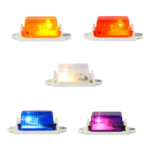 Mini Marker Lights With Rectangular Lens 1