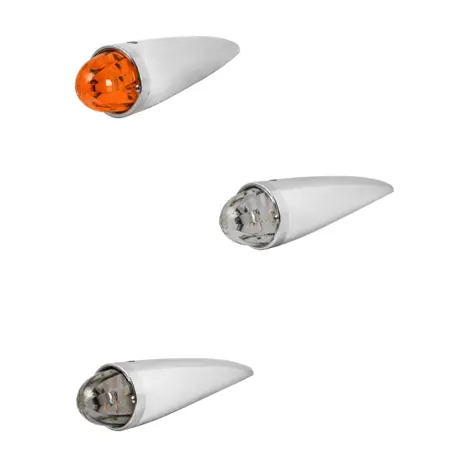 Classic Watermelon Led Cab Light With Chrome Plastic Housing Sealed Led (Choose Color) 1