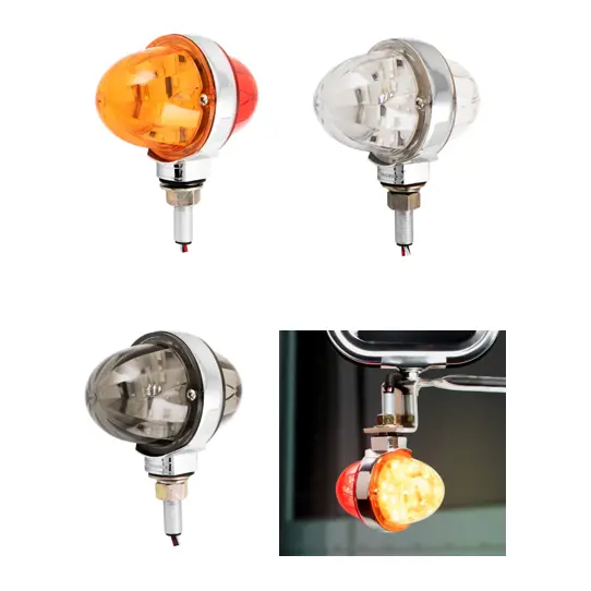 3" Watermelon Double Face High Power Led Pedestal Light (Choose Color) 1