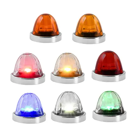 Super Star Watermelon (Glass Lens) Surface Mount Led Sealed Light With Bezel (Choose Color) 1