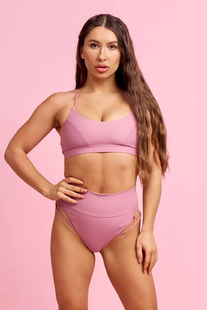 Pole Addict Isla Top - Secret Orchid 1