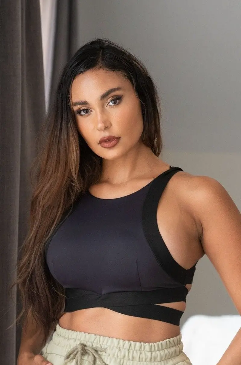Lunalae Serena Top - Recycled Black 1
