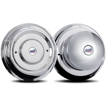 Rw1015-015Hrk 22.5″/24.5″ Stainless Steel Smooth Face Cover-Up Hub Covers 1