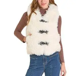 Faux Fur Vest By Panhandle At Bourbon Cowgirl 1