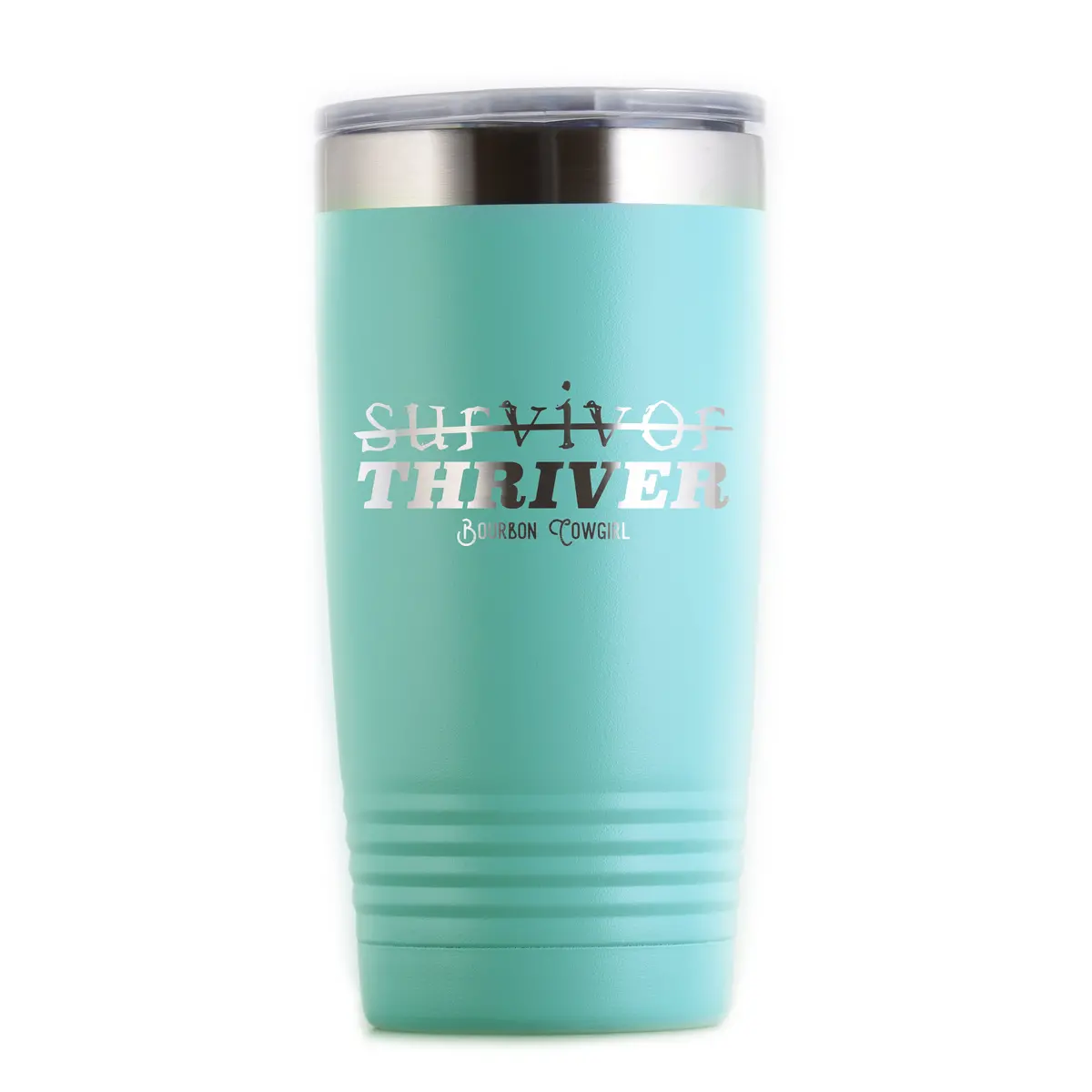Survivor Thriver Travel Coffee Tumbler 2