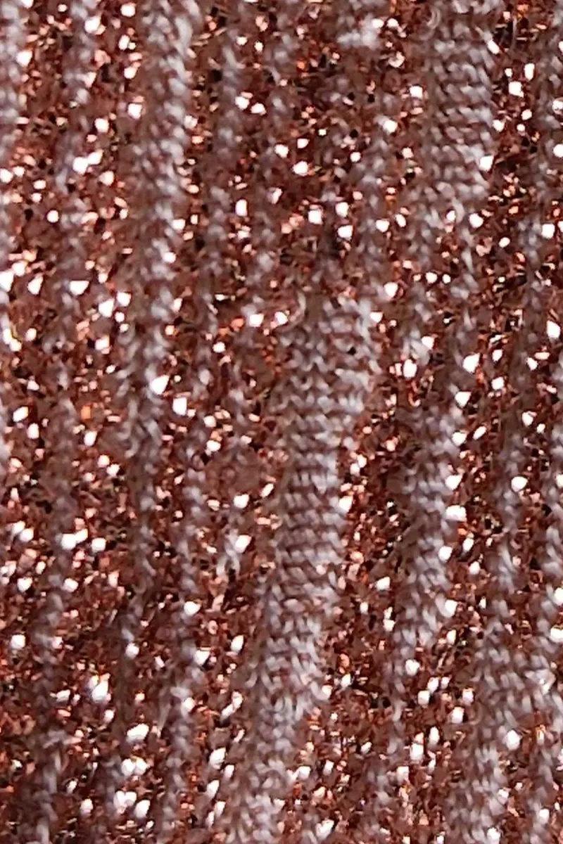 Lunalae Follow Me Bra - Rose Gold Lurex 5