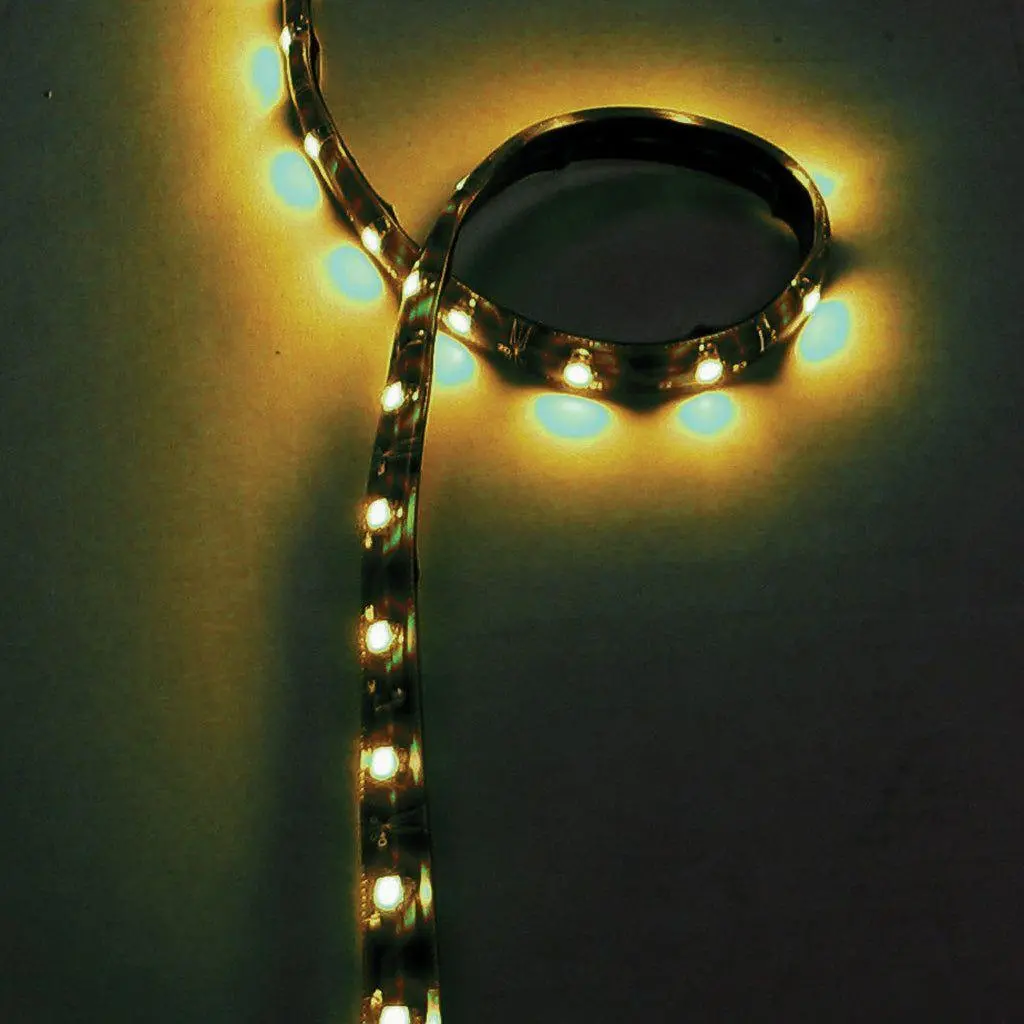 Led Lighting - 16 Ft. Flexible Led Roll - Amber 1