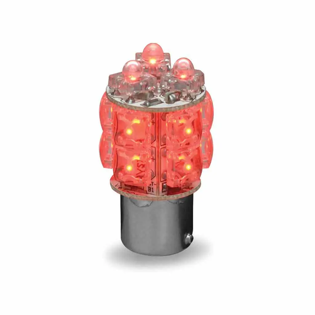 Led Lighting - Bulb - Stop / Tail - Red - Twist In (13 Diodes) 1