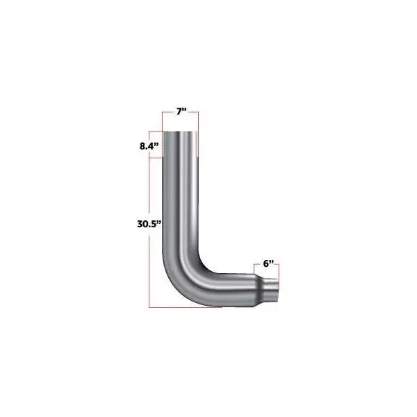 Tel-75 90° Elbow – 7″ Reduced To 5″ Diameter 1