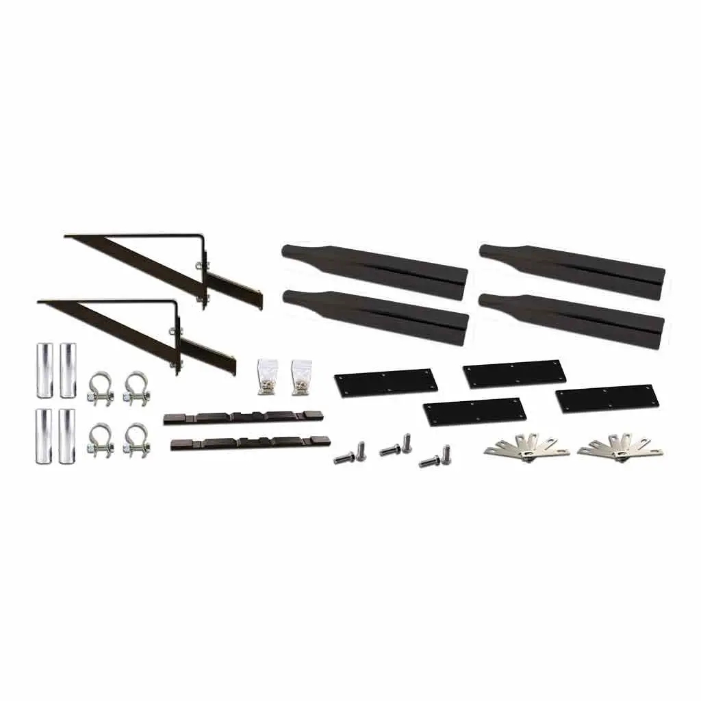 Tfen-Fkitp. Painted Full Fender Mounting Kit – Angled Fender Brackets | Triangle Mounts 1