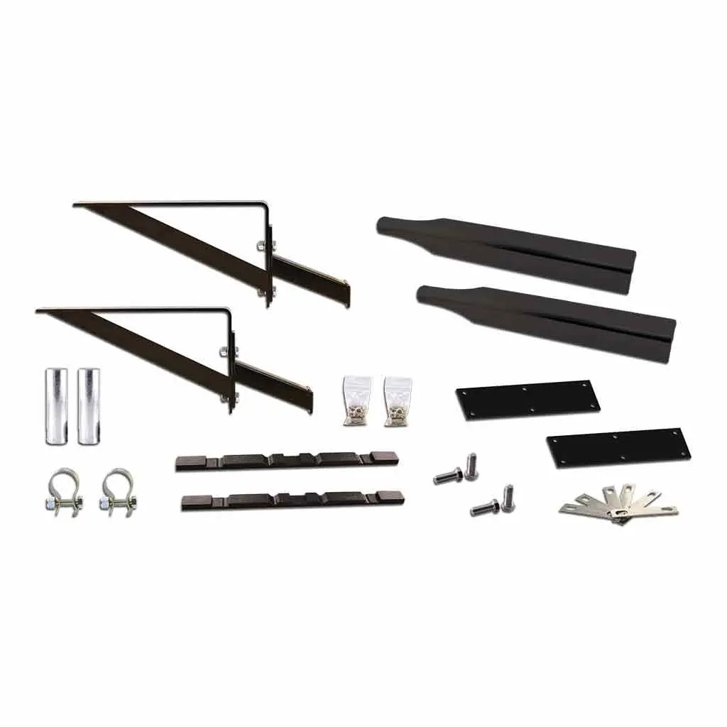 Tfen-Hkitp Painted Half Fender Mounting Kit – Angled Fender Brackets | Triangle Mounts 1
