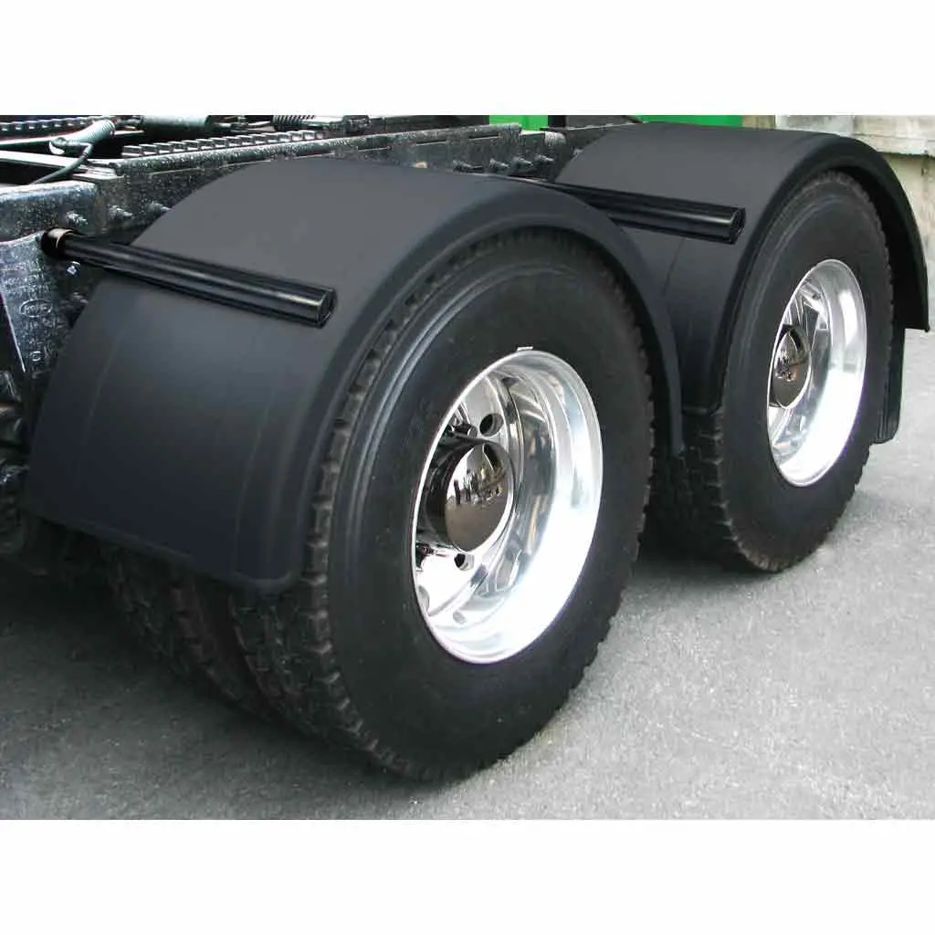 Tfen-S17 76″ Poly Single Axle Fenders – Polypropylene (Poly) 1