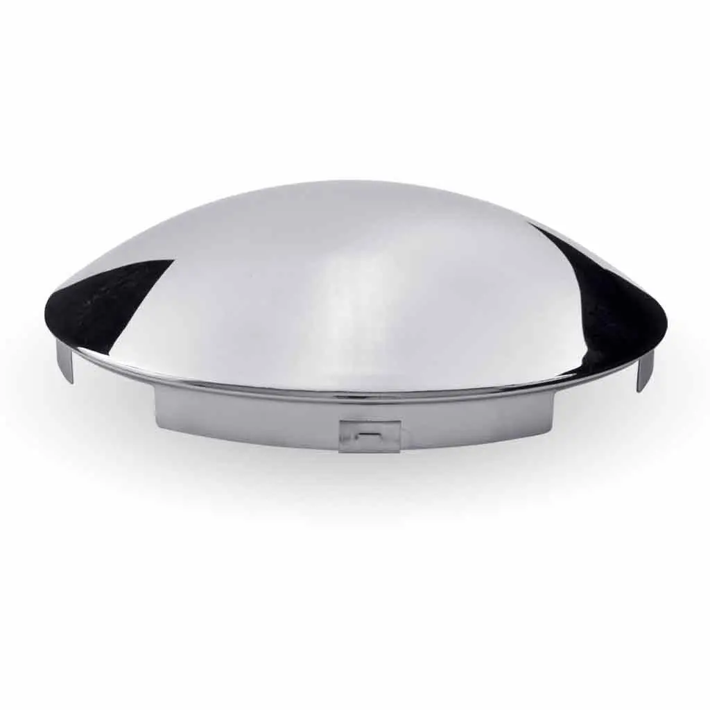 Thub-5N 5 Notch Dome Front Hubcap – Chrome Metal 1