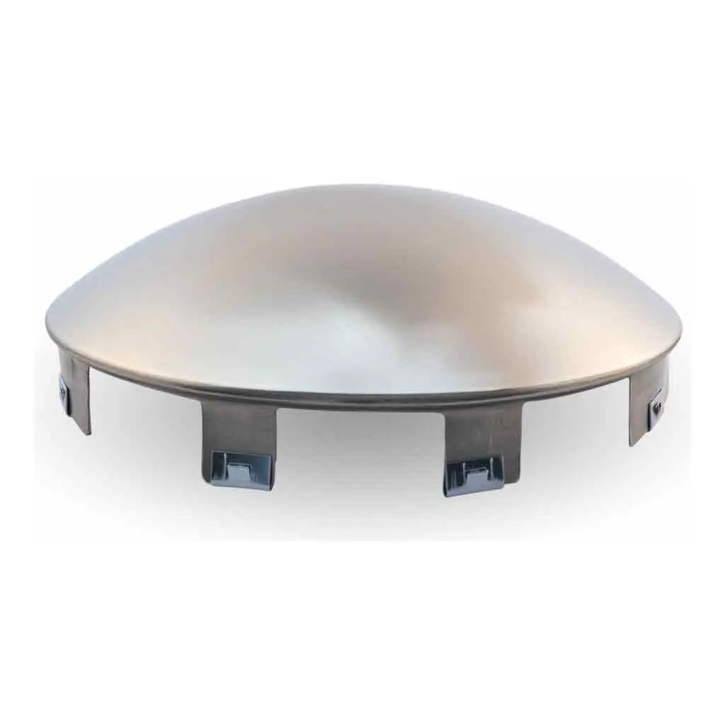 Thub-5Nss 5 Notch Dome Front Hubcap – Stainless Steel 1