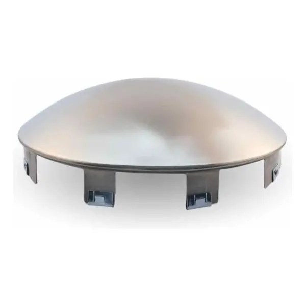 Thub-6Nss 6 Notch Dome Front Hubcap – Stainless Steel 1