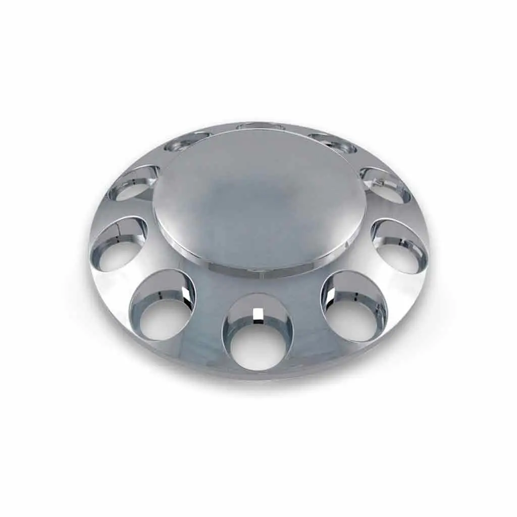 Thub-Frpn Front Axle Cover With Replacement Hubcap – Dome Hubcap | Chrome Abs Plastic 1